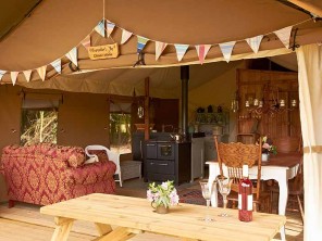 Speedwell Luxury Lodge Tent for 6 near Woodbridge, Suffolk, England